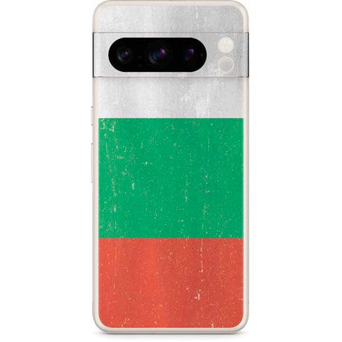 Bulgarian Flag Distressed Google Pixel 8 Pro Skin